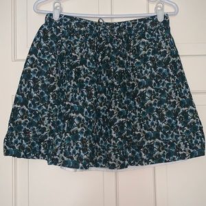 GAP A-line patterned skirt